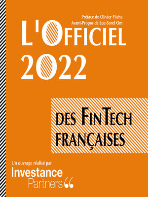 cover image of L'Officiel 2022 des FinTech françaises